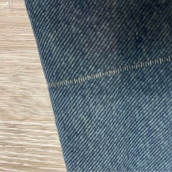 Timberland Slim Straight Denim Jeans 32x30 in Navy Retro Style - Picture 6 of 8